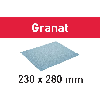 Festool Schleifpapier 230x280 P150 GR/10 Granat-Beschreibung lesen