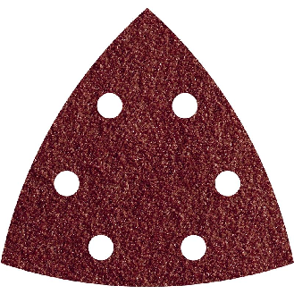 5 hojas abrasivas adhesivas Corindón, grano 180 Delta 95 mm-Beschreibung lesen