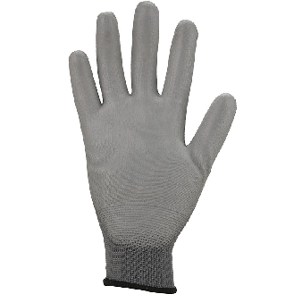 [12 pares] Guantes de nylon y poliuretano gris-Leer más
