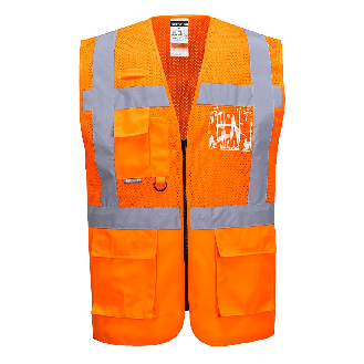 Portwest - Gilet exécutive maille Madrid HV - C496-Lire la description