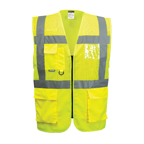 Portwest - Gilet exécutive maille Madrid HV - C496-Lire la description