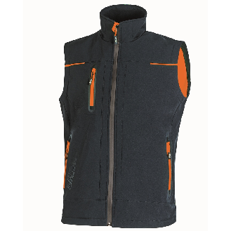 U-Power - Gilet de travail sans manches bleu foncé UNIVERSE-Lire la description