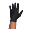 [100u] Guantes desechables 7.0g de nitrilo en color negro