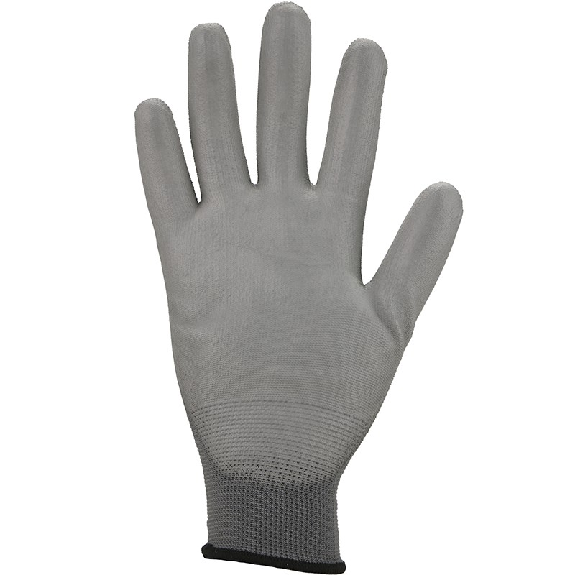 [12 pares] Guantes de nylon y poliuretano gris-Leer más
