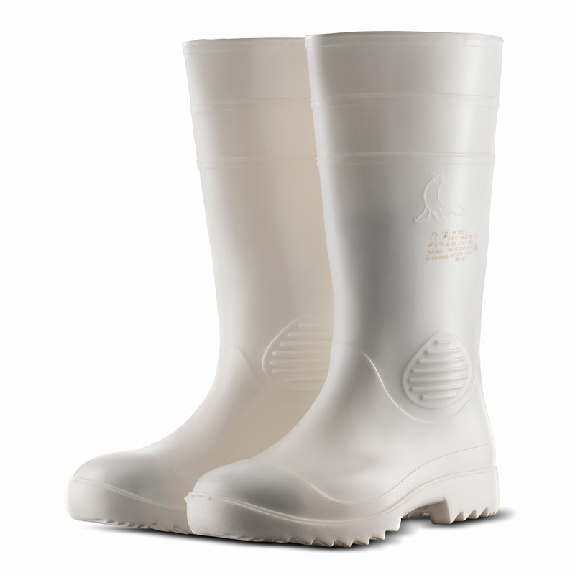 Bota de agua blanca antigrasa seguridad Segur-Leer más