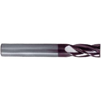 840140HM - Fresa frontal universal metal duro integral tipo N TiAIN, DIN 6527 K (ø 14mm)-Leer más