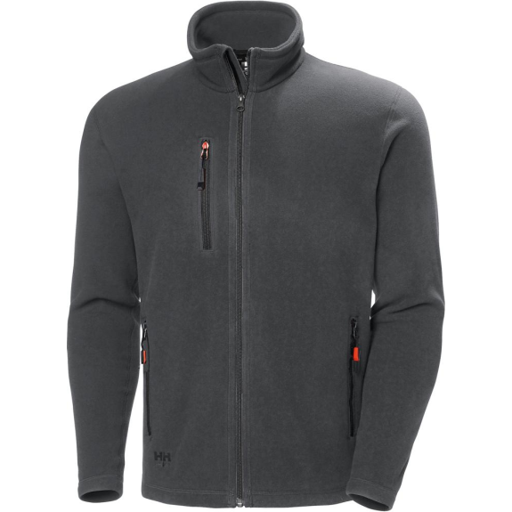 Jacke Oxford, Fleece, Gr. L, grau Jacke Oxford, Fleece, Gr. L, grau-Beschreibung lesen