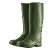 Botas de agua altas verdes industriales 39