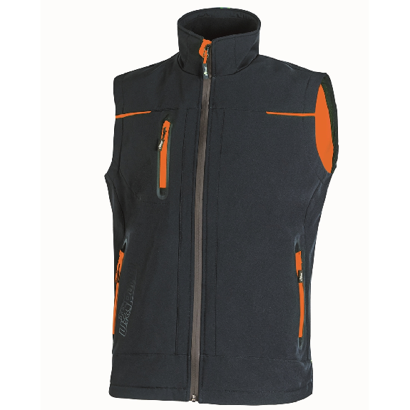 U-Power - Gilet de travail sans manches bleu foncé UNIVERSE-Lire la description