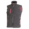 U-Power - Gilet de travail sans manches Femme gris violet UNIVERSE LADY
