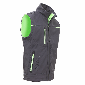 U-Power - Gilet de travail sans manches gris vert UNIVERSE-Lire la description