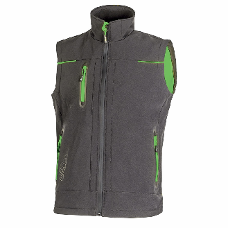U-Power - Gilet de travail sans manches gris vert UNIVERSE-Lire la description