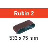 Banda de lijar L533X 75-P80 RU2/10 Rubin 2 - 499157 -
