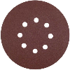 KE.RR150/6.120 - Caja de 50 discos de 150mm de papel autoadhrente AO (6 agujeros, grano120)