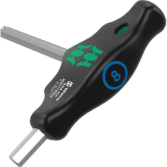 454 HF Quergriff-Sechskantschraubendreher Hex-Plus mit Haltefunktion, 4 x 100 mm-Beschreibung lesen