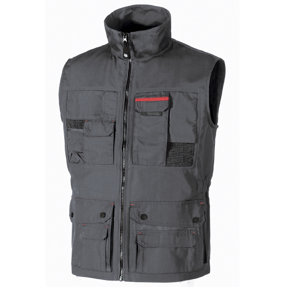 U-Power - Gilet poche téléphone gris foncé FIRST U-Power - Gilet poche téléphone gris foncé FIRST-Lire la description