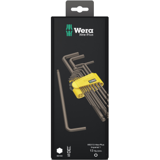 950/13 Hex-Plus Imperial 1 SB Winkelschlüsselsatz, zöllig, BlackLaser, 13-teilig-Beschreibung lesen