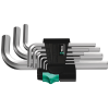 Juego de llaves acodadas s cromado mate 950/9 Hex-Plus 5 -