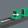 Juego de vasos de llave Zyklop 1/4 Socket Rail A Imperial 1 -