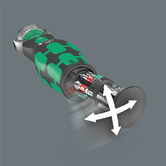 Set di chiavi a cricchetto 3/8" con punte integrate-Leggi tutto