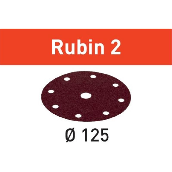 Disco de lijar STF D125/8 P60 RU2/10 Rubin 2 - 499102 --Leer más