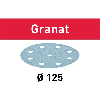 Disco de lijar STF D125/8 P240 GR/100 Granat - 497173 -