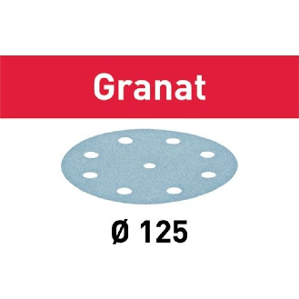 Disco de lijar STF D125/8 P120 GR/100 Granat - 497169 --Leer más