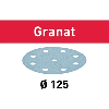 Disco de lijar STF D125/8 P120 GR/100 Granat - 497169 -