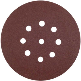 Discos de papel autoadhrente AO (Pack de 50 uds.) ? 125 mm. Grano 60 y 8 agujeros-Leer más