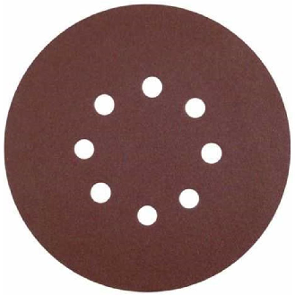 Discos de papel autoadhrente AO (Pack de 50 uds.) ? 125 mm. Grano 60 y 8 agujeros-Leer más