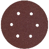 Discos de papel autoadhrente AO (Pack de 50 uds.) ? 125 mm. Grano 60 y 8 agujeros