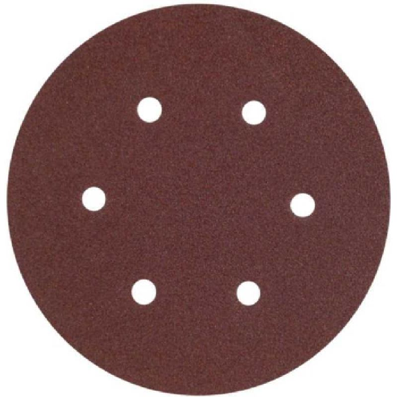 Discos de papel autoadhrente AO (Pack de 50 uds.) ? 125 mm. Grano 60 y 8 agujeros-Leer más