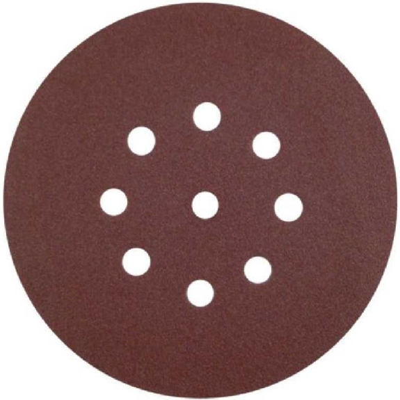 Discos de papel autoadhrente AO (Pack de 50 uds.) ? 125 mm. Grano 60 y 8 agujeros-Leer más