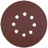Discos de papel autoadhrente AO (Pack de 50 uds.) ? 125 mm. Grano 60 y 8 agujeros
