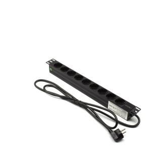 Regleta rack 19" 9 X Schuko  Networking LA-00030510 Lapara-Leer más
