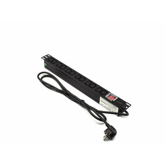 Lapara Networking 19" Rack PDU mit 12 IEC C13 Steckdosen und Schalter-Beschreibung lesen