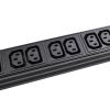 Regleta rack 19" 12 X IEC con interruptor  Networking
