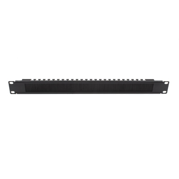 Lapara Panel cepillo pasacables con retenedor rack 19"  Networking LA-00030302-Leer más