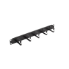 Panel pasacables 19" 5 bridas 1U  Networking