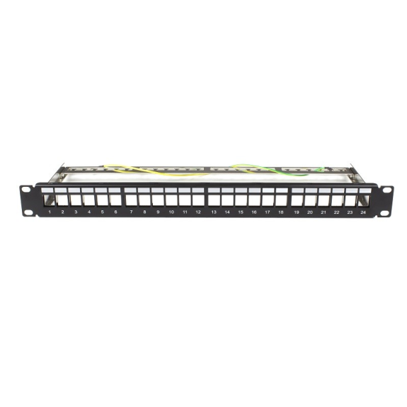 Patch panel rack 1U vacio FTP  Networking-Leer más
