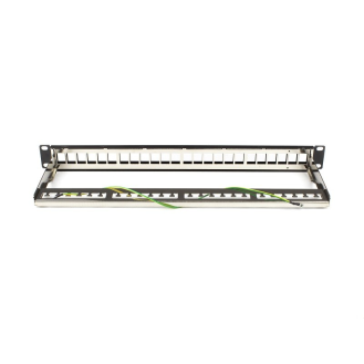 Patch panel rack 1U vacio FTP  Networking-Leer más