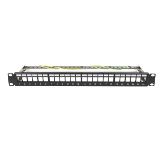 Patch panel rack 1U vacio FTP  Networking-Leer más