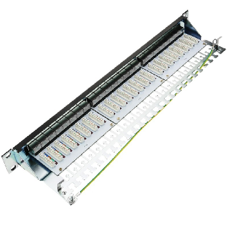 Patch panel rack 1U Cat 6A FTP  Networking-Leer más