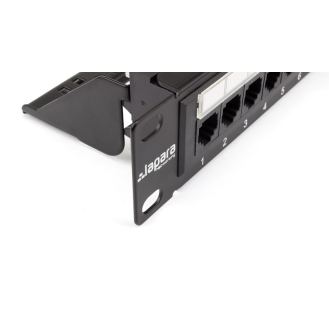Lapara Patch panel rack 1U Cat 6 UTP IDC  Networking LA-4010201-Leer más