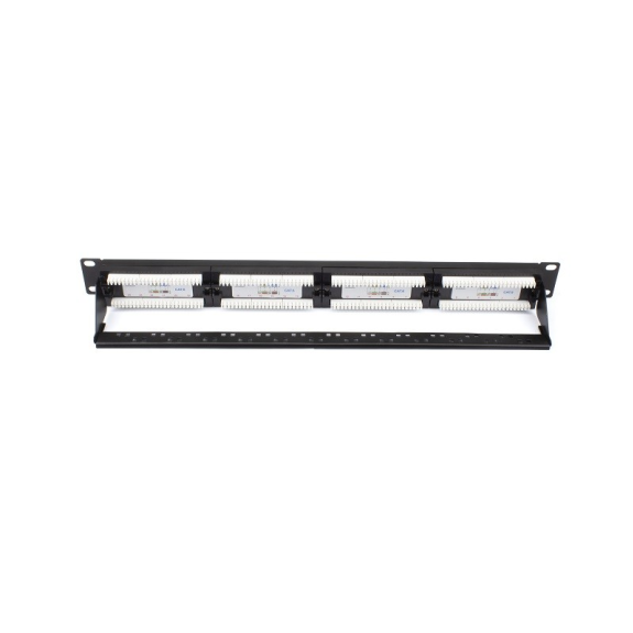 Lapara Patch panel rack 1U Cat 6 UTP IDC  Networking LA-4010201-Leer más