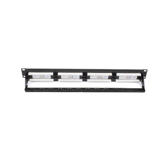 Lapara Patch panel rack 1U Cat 6 UTP IDC  Networking LA-4010201-Leer más