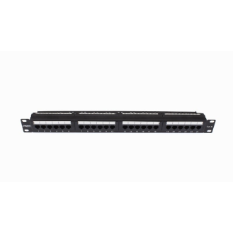 Lapara Patch panel rack 1U Cat 6 UTP IDC  Networking LA-4010201-Leer más