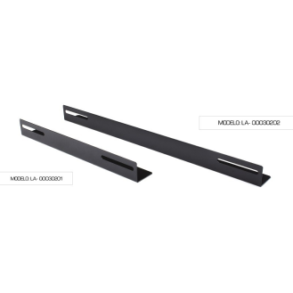 Guía fija de red F450 para armario rack - Altura de 1U, capacidad de carga de 30 kg-Leer más