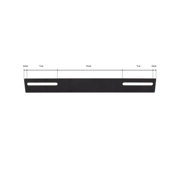 Guía fija de red F450 para armario rack - Altura de 1U, capacidad de carga de 30 kg-Leer más
