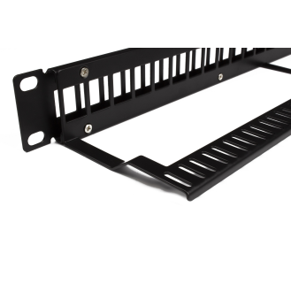 Patch panel rack 1U vacio 24 puertos slim UTP  Networking-Leer más